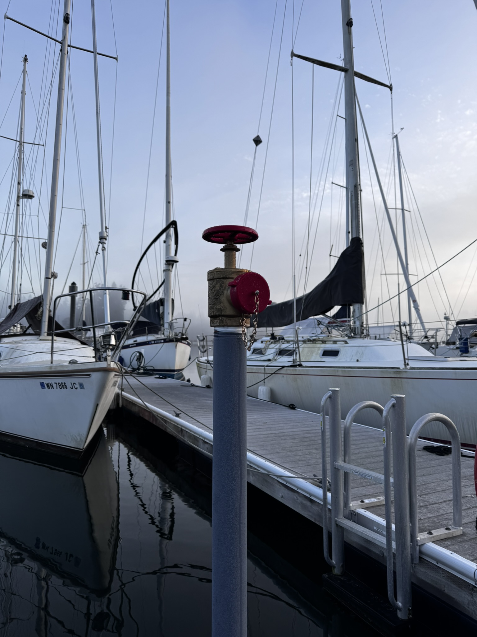 Port Madison Yacht Club Marina Standpipe